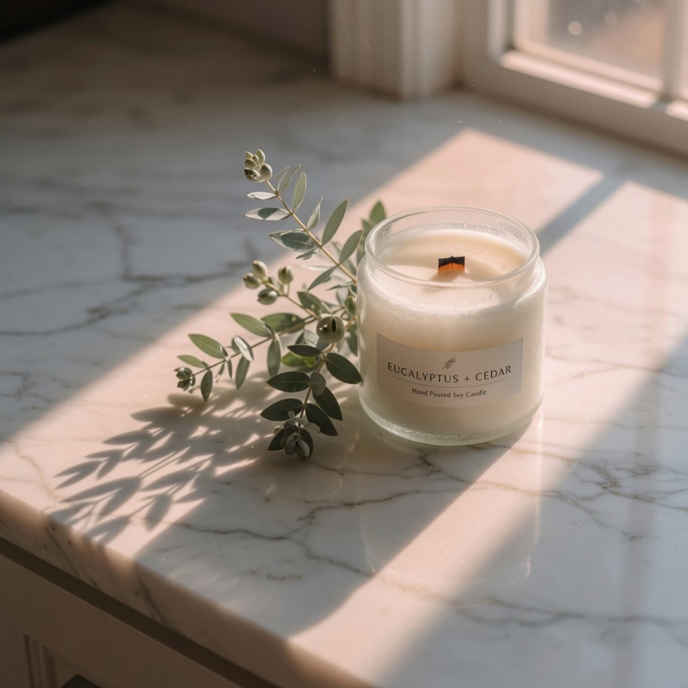 Candle from one phone shot